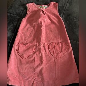 Mini Boden purple corduroy dress 7